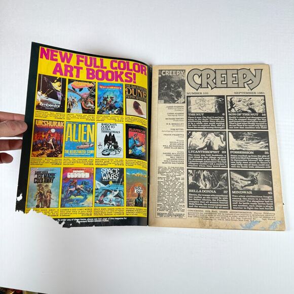 Creepy #131 Warren Publishing 1981 - Picture 3 of 9